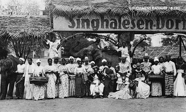1926: Singhalesen Dorf (The Sinhalese Village) of the VÖLKER-SCHAU
